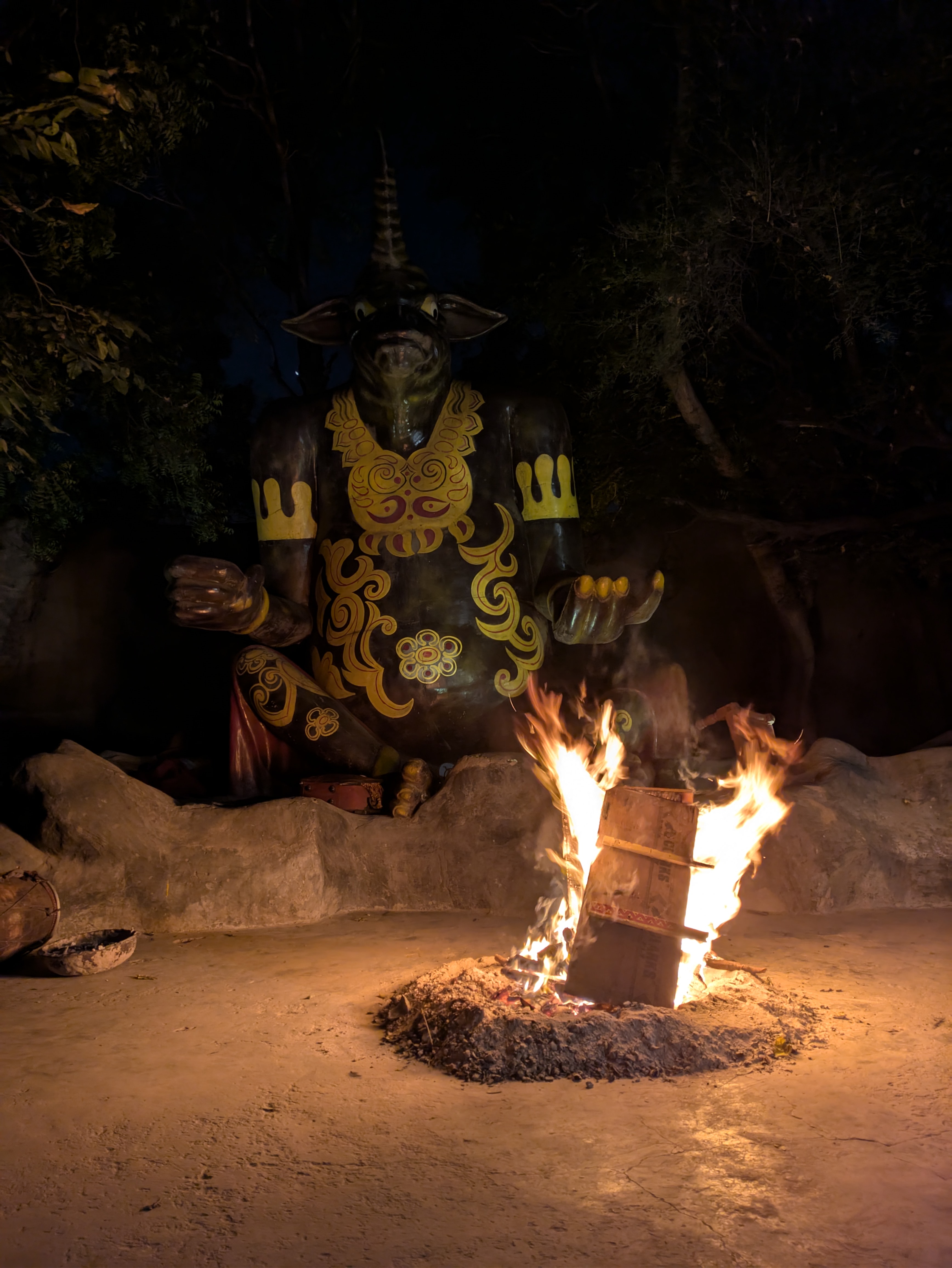 Tribal Statue at Chokhi Dhani