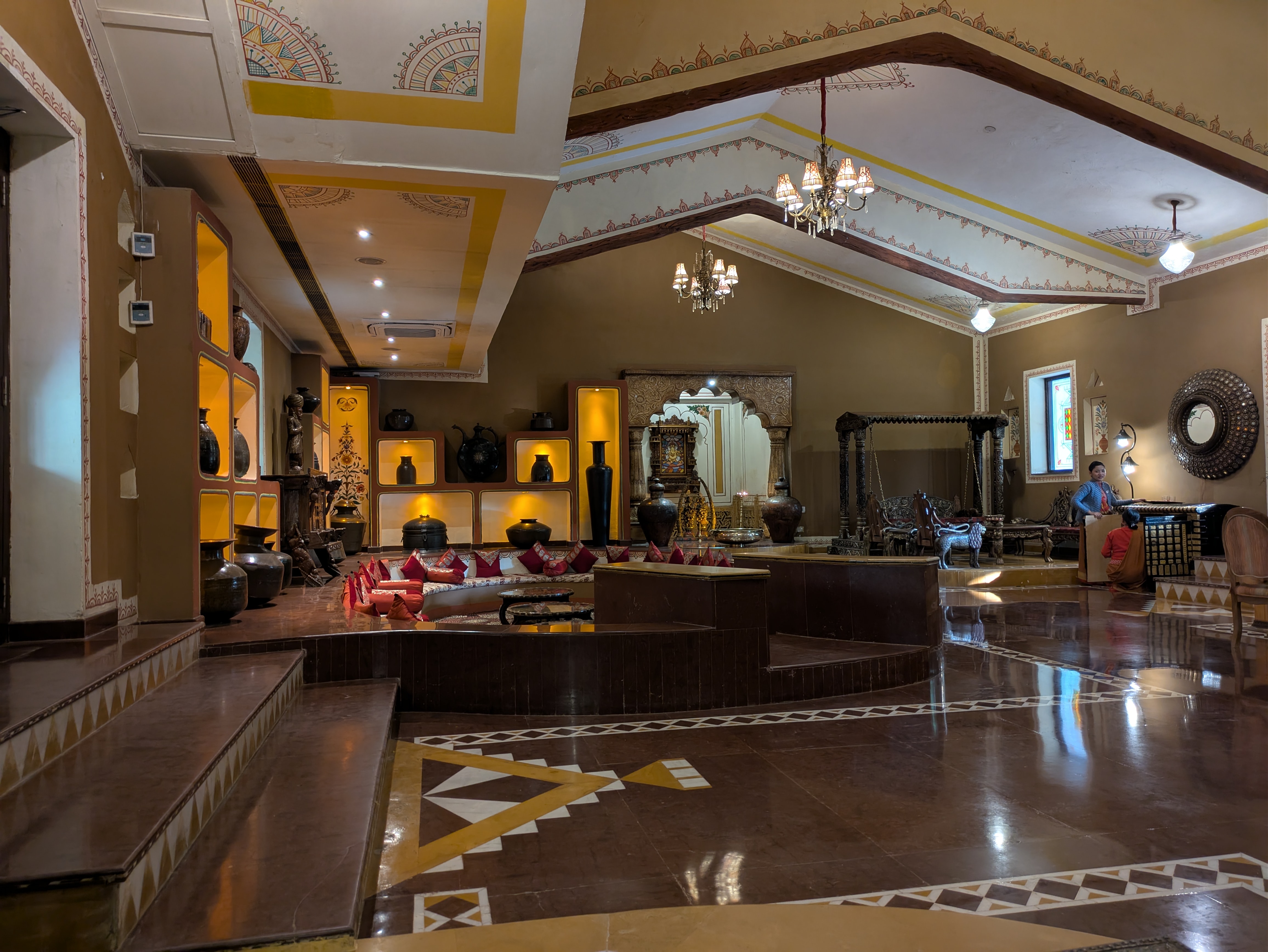 Chokhi Dhani Reception Area