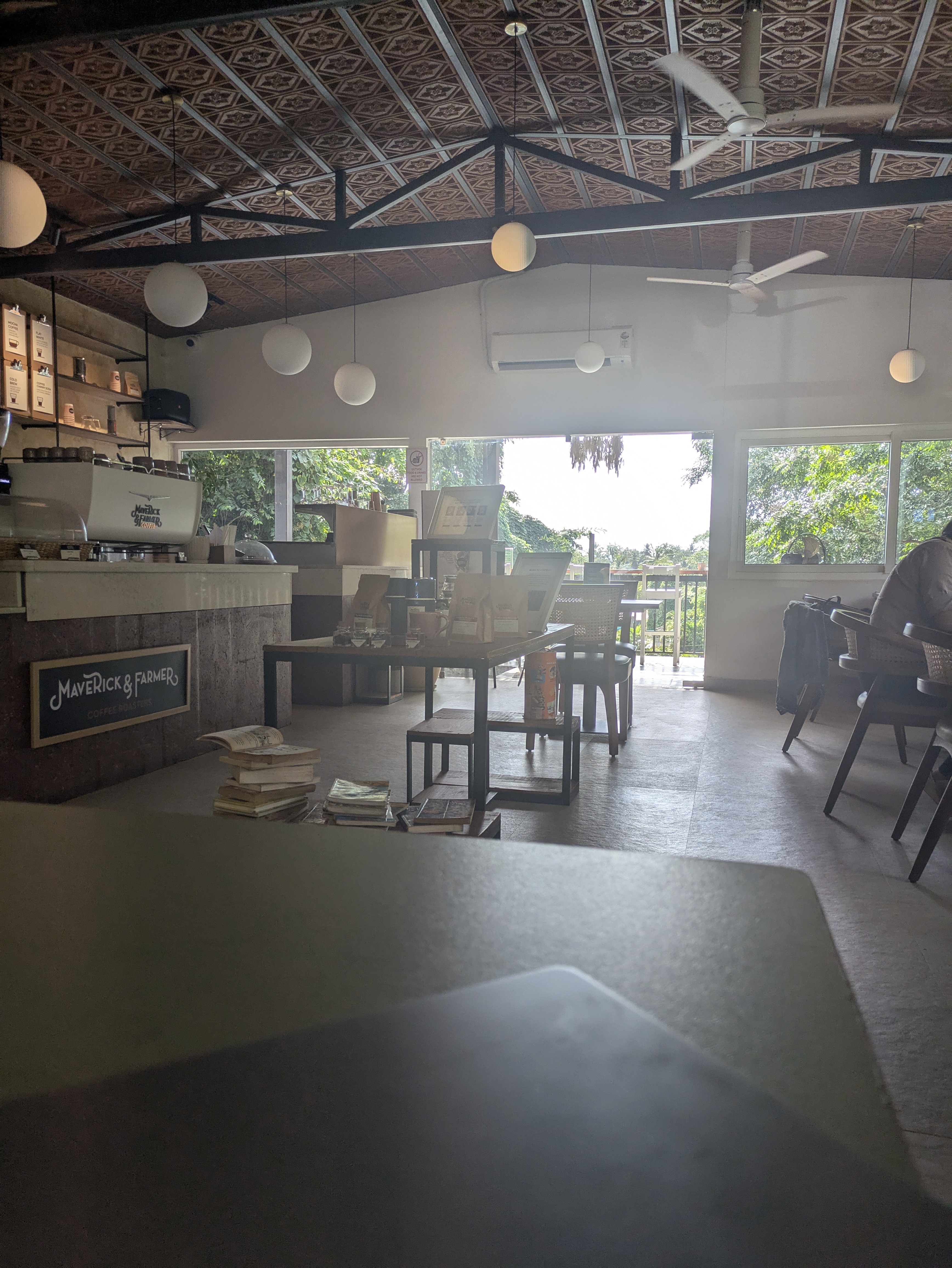 Maverick Coffee and food