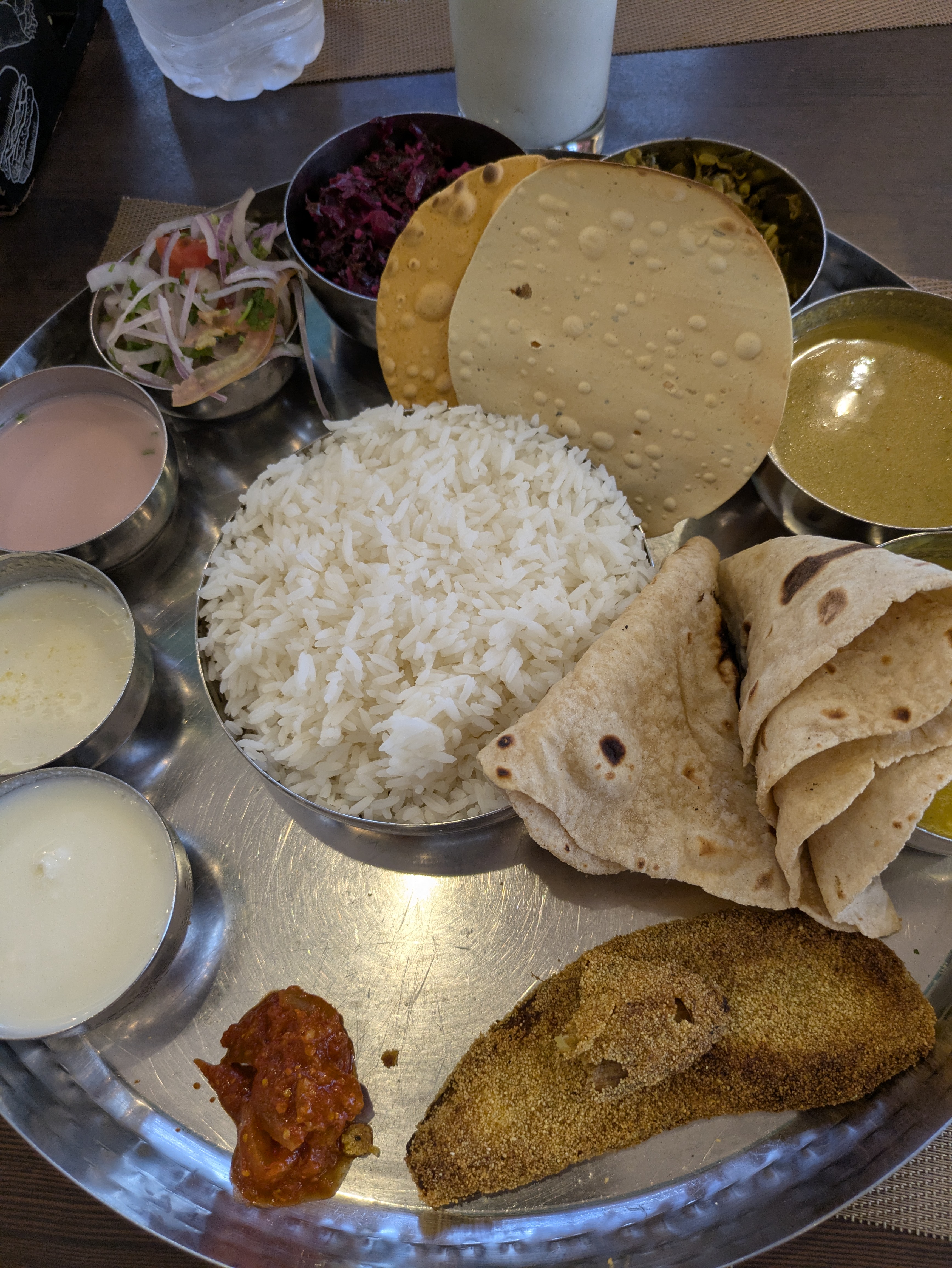 Authentic Goa Thali at Ankita Restaurant