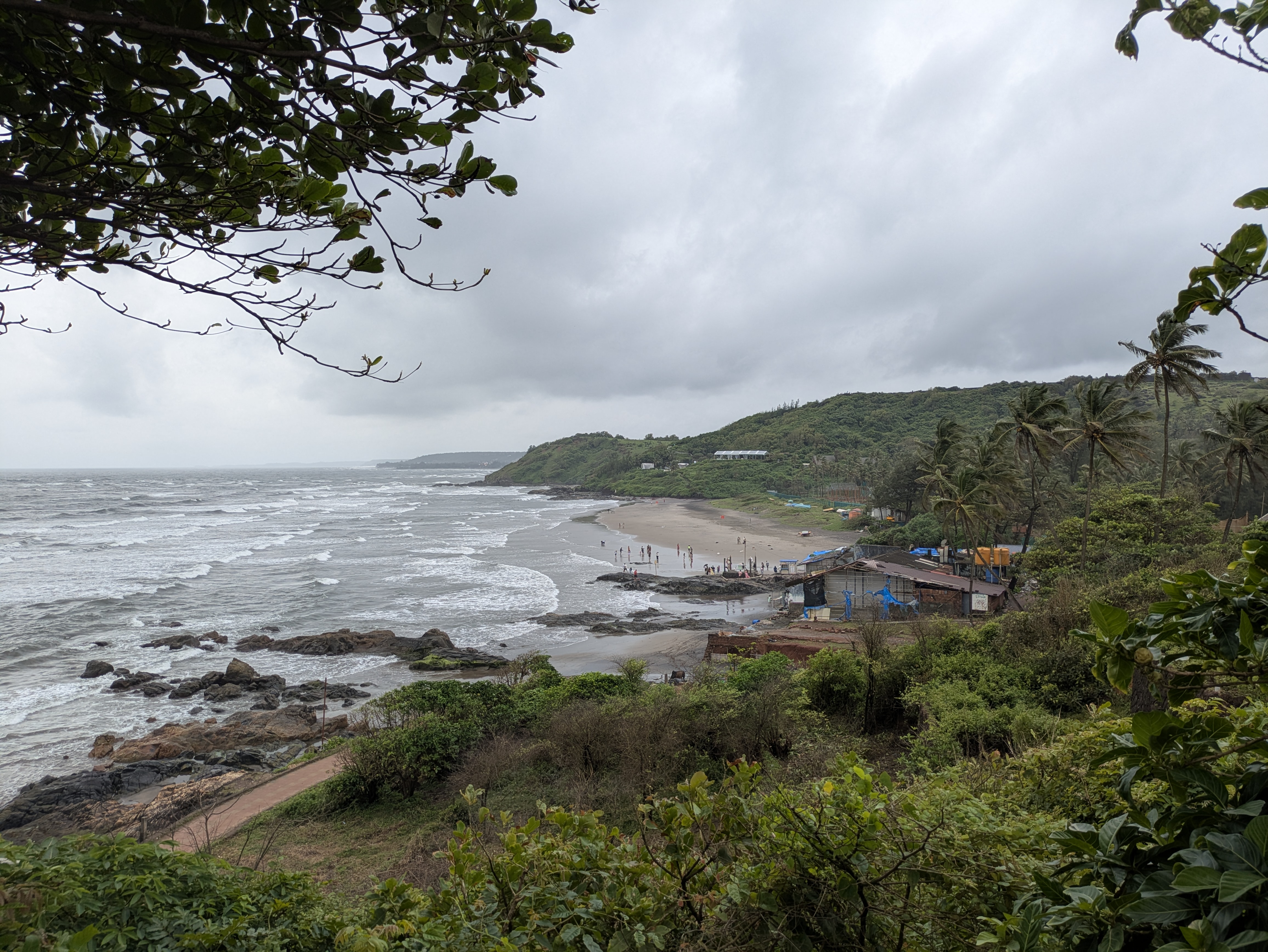 Baga Beach Concluding View