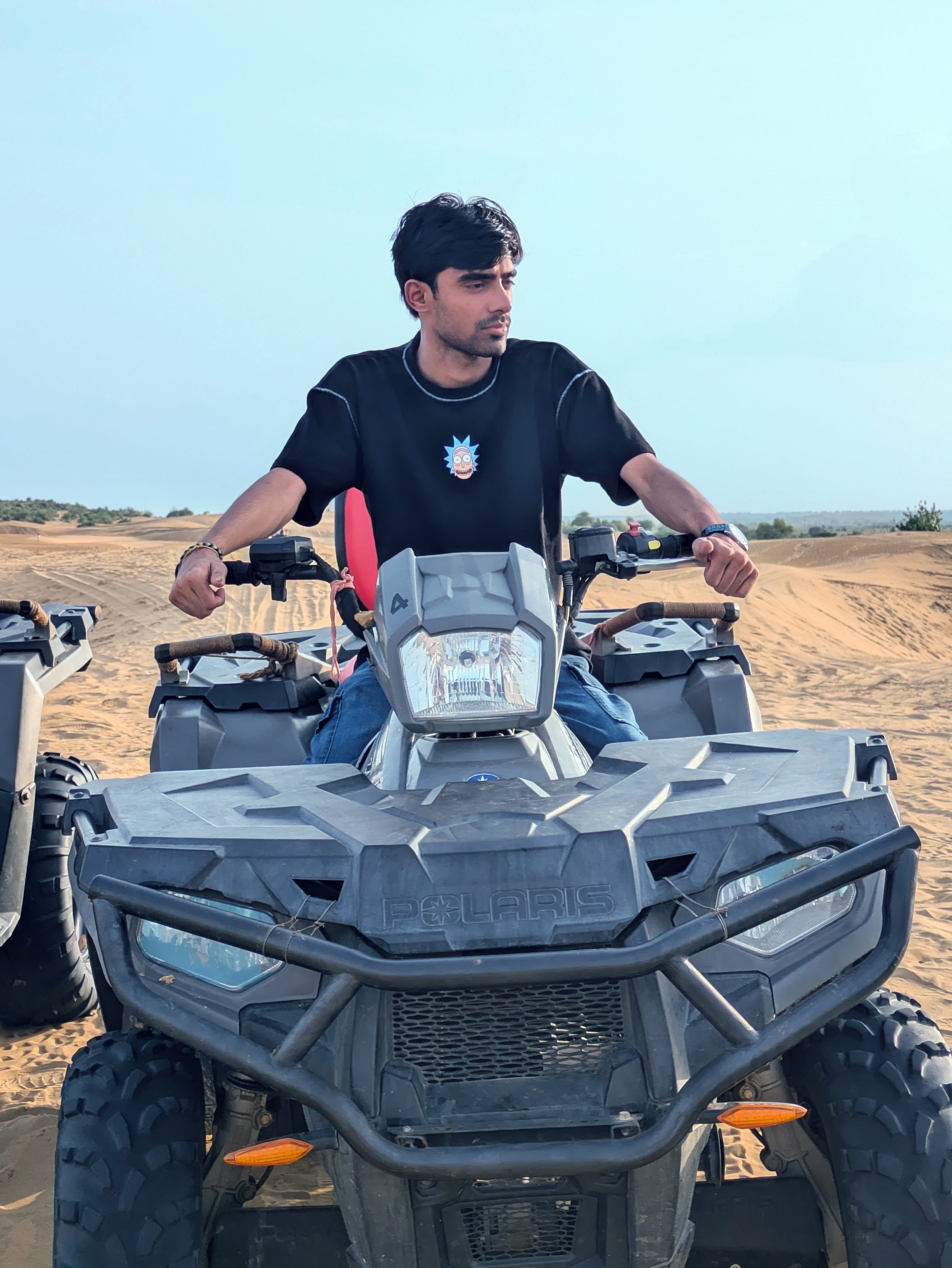 Quad Biking in Desert